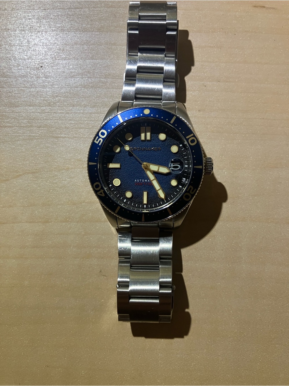 Spinnaker Croft 40mm Dive Watch - Regiment Blue